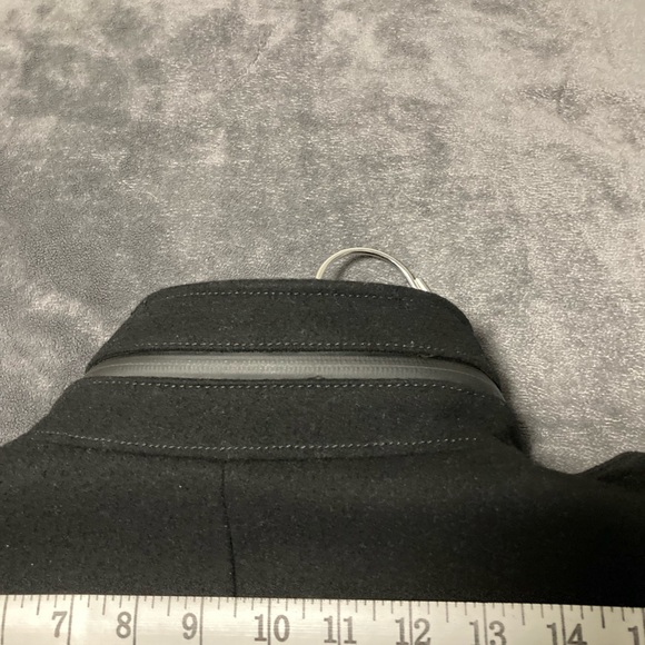 Express Wool Coat Men’s Size Small Black - Picture 11 of 16
